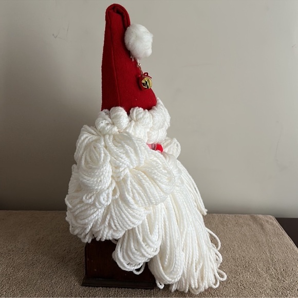 Vintage Handmade Santa Shelf Sitter - Picture 6 of 7